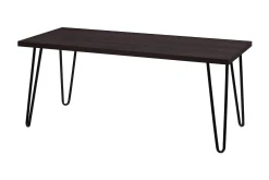 Owen Soffbord 107 cm Espresso/Svart