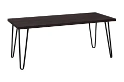 Owen Soffbord 107 cm Espresso/Svart