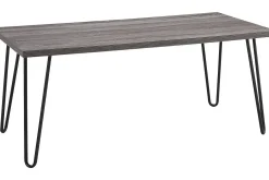 Owen Soffbord 107 cm Grå/Svart