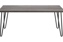 Owen Soffbord 107 cm Grå/Svart