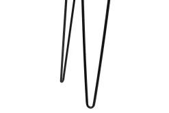 Owen Soffbord 107 cm Valnötsbrun/Svart