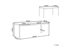 Ozein Matbord 190 cm Förlängningsbart