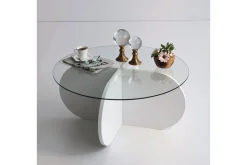 Pakalni Soffbord 75x35x75 cm Runt
