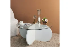 Pakalni Soffbord 75x35x75 cm Runt