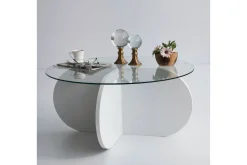 Pakalni Soffbord 75x35x75 cm Runt