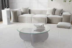 Pakalni Soffbord 75x35x75 cm Runt