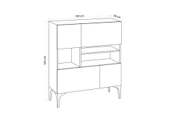 Palaio Konsollbord 100 cm