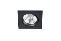 Pamir LED infälld Spotlight mattsvart fyrkant