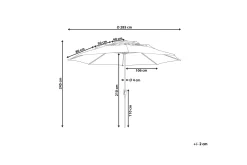 Parasoll Roblin 285x285 cm