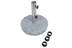 Parasollfot D40 cm/20 kg Granit