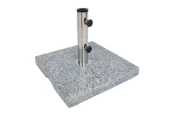 Parasollfot 45x45 cm/30 kg Granit