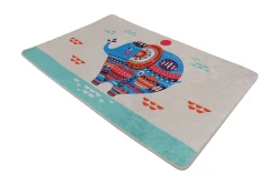 Parhalad Badrumsmatta 80x120 cm Rund