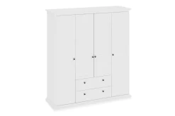 Paris Garderob 181 cm 4 Dörrar 2 Lådor