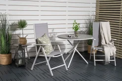 Parma Caféset Rund Ø90 cm + 2 Break Positionsstolar
