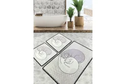 Parmeshwari Badrumsmatta 60x100 cm Rektangulär