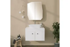 Patni Väggskåp med Spegel 45 cm