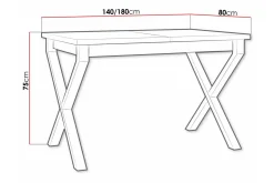 Patrickswell Matbord 80 cm