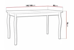Patrickswell Matbord 80 cm