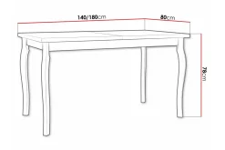 Patrickswell Matbord 80 cm