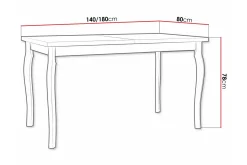 Patrickswell Matbord 80 cm