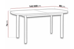Patrickswell Matbord 80 cm
