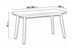Patrickswell Matbord 80 cm