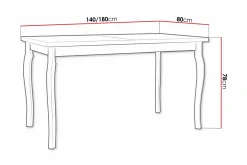 Patrickswell Matbord 80 cm