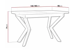 Patrickswell Matbord 80 cm