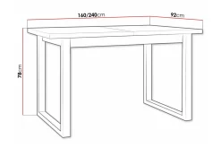 Patrickswell Matbord 92 cm