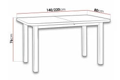 Patrickswell Matbord 80 cm