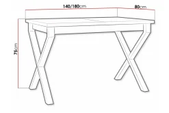 Patrickswell Matbord 80 cm