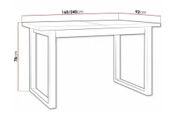 Patrickswell Matbord 92 cm