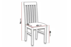 Patrickswell Matstol White/Black