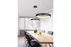 Pendel TRIO Cardona 62 cm, Mattsvart