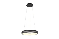 Pendel TRIO Cardona 47 cm, Mattsvart