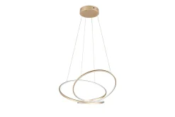 Pendel TRIO Darvin 84 cm, Guld