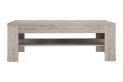 Perkhill Soffbord 120 cm med Förvaring Hylla