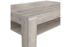 Perkhill Soffbord 120 cm med Förvaring Hylla