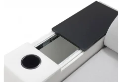 Perseo Divanbäddsoffa 358x282x95 cm LED-belysning