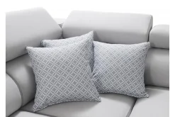Perseo Divanbäddsoffa 358x282x95 cm LED-belysning