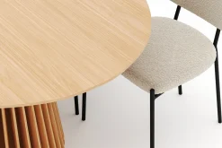 Peyra Matbord 200 cm Oval med 6 Gemmiano Stolar