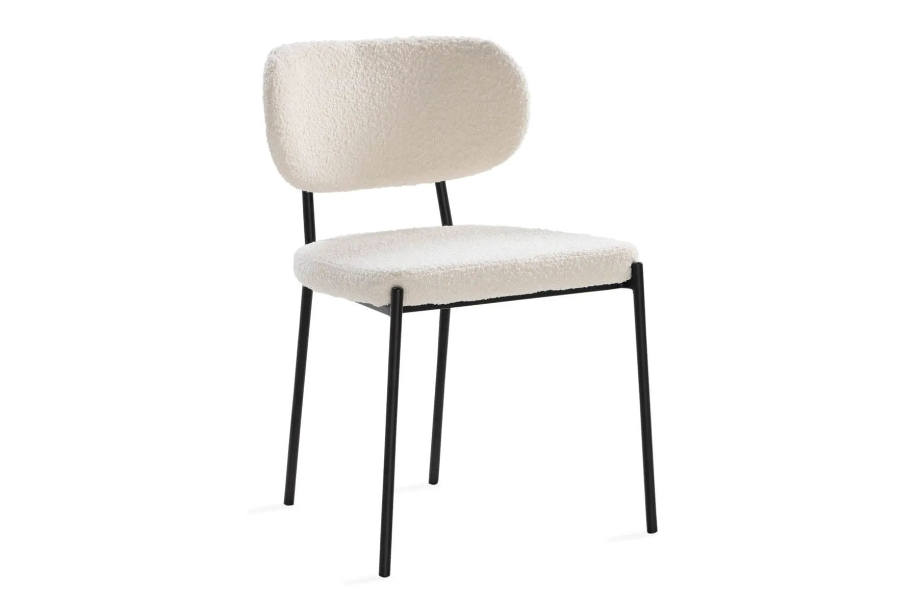 Peyra Runt Matbord 120 cm med 4 Gemmiano Stolar