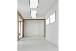Phoenix LED Plafond 120x30cm borstad stål