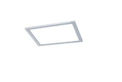 Phoenix LED Plafond 30x30cm borstad stål