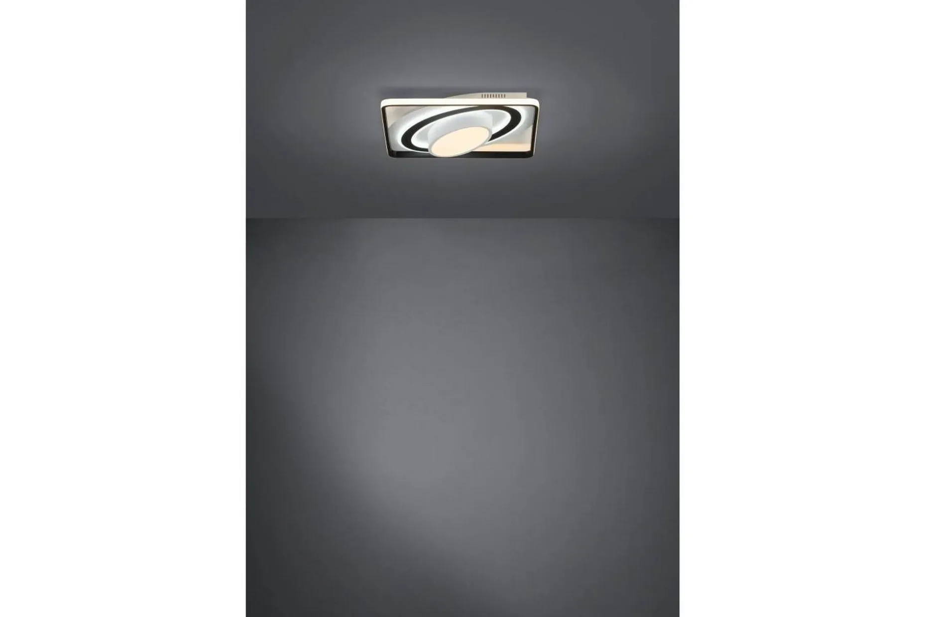 Plafond Eglo Benalauria Svart/Vit