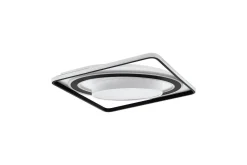 Plafond Eglo Benalauria Svart/Vit