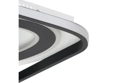 Plafond Eglo Benalauria Svart/Vit