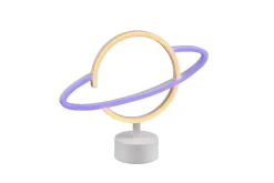 Planet LED Bordslampa vit