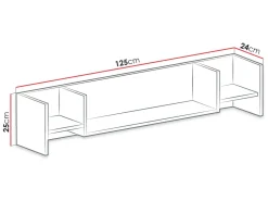 Planeta Vägghylla 25 cm