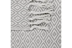 Pläd Mityal Beige/grå